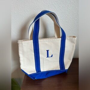 LL Bean Boat Tote Bag “L”